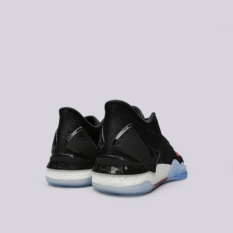 мужские черные баскетбольные кроссовки adidas D Rose 7 Low BW0942 - цена, описание, фото 4